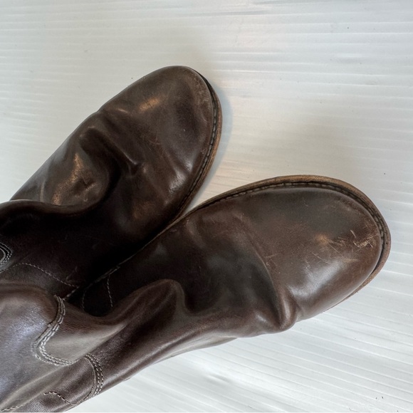 Frye Paige knee high Tan Leather Interior - Picture 2 of 9